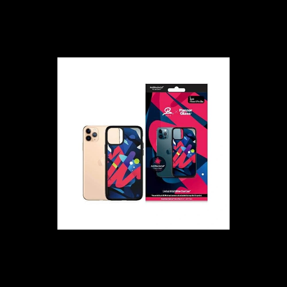 PanzerGlass ClearCase Apple iPhone 11 Pro Max Mikael B Limited Artist Edition Antibacterial - 1