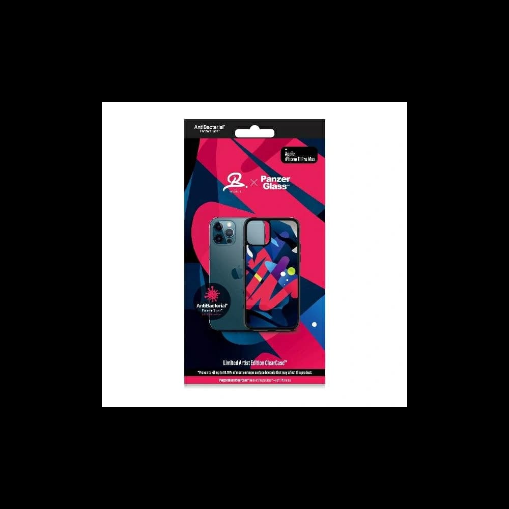 PanzerGlass ClearCase Apple iPhone 11 Pro Max Mikael B Limited Artist Edition Antibacterial - 3