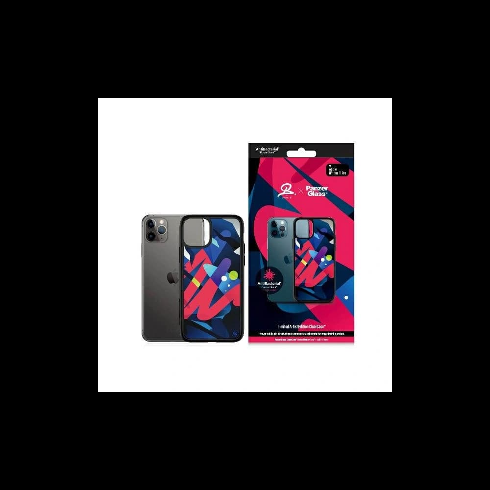 PanzerGlass Apple Tasche ClearCase iPhone 11 Pro Mikael B Limited Artist Edition Antibakteriell - 1