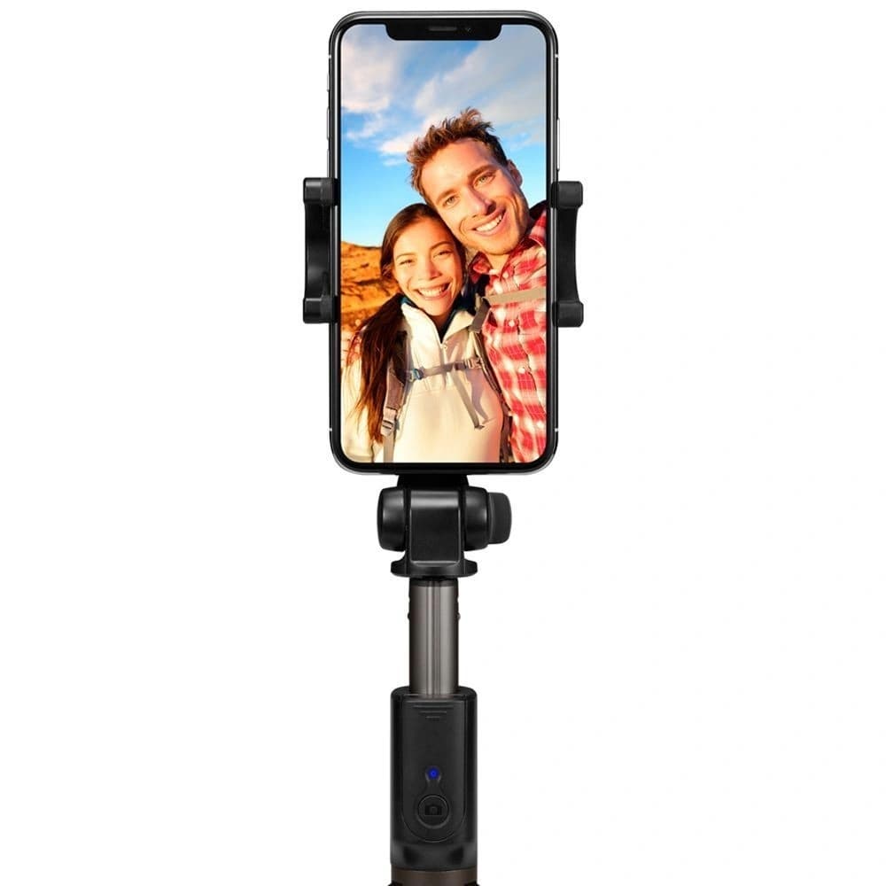 Spigen S540w Wireless Selfie Stick Tripod Black - 12