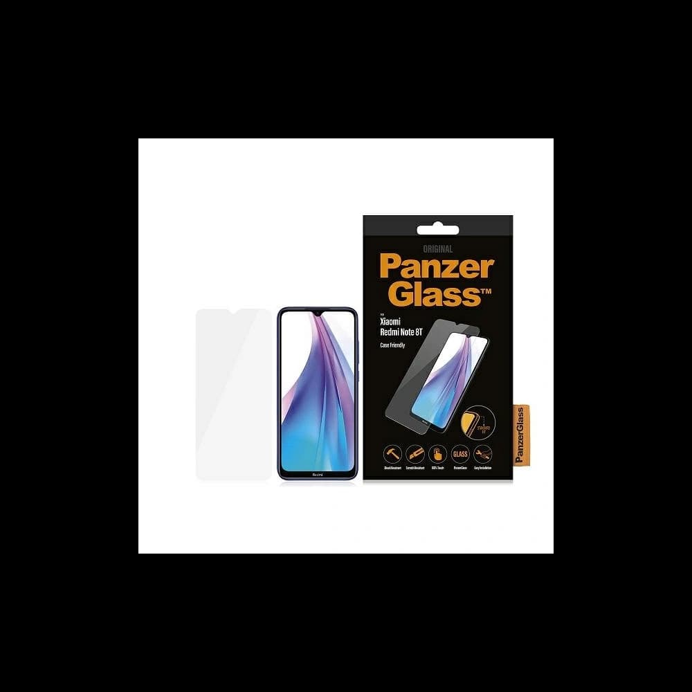 PanzerGlass E2E Regular Xiaomi Redmi Note 8T Case Friendly black - 1