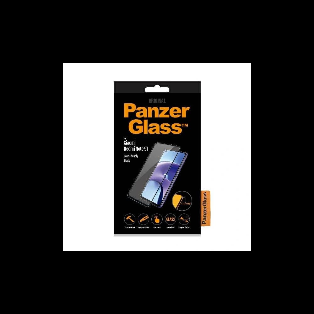 PanzerGlass E2E Regular Xiaomi Redmi Note 9T Case Friendly - 2