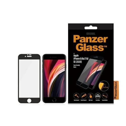 PanzerGlass E2E Super+ Apple iPhone SE 2022/SE 2020/8/7 Case Friendly black