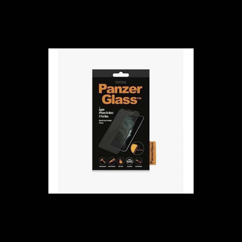 PanzerGlass E2E Super+ Apple iPhone 11 Pro Max/XS Max Case Friendly Privacy black - 3