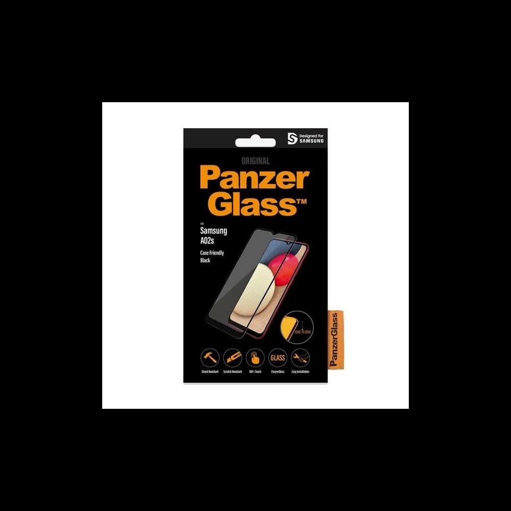 PanzerGlass E2E Super+ Samsung Galaxy A02s Case Friendly AntiBacterial black - 3