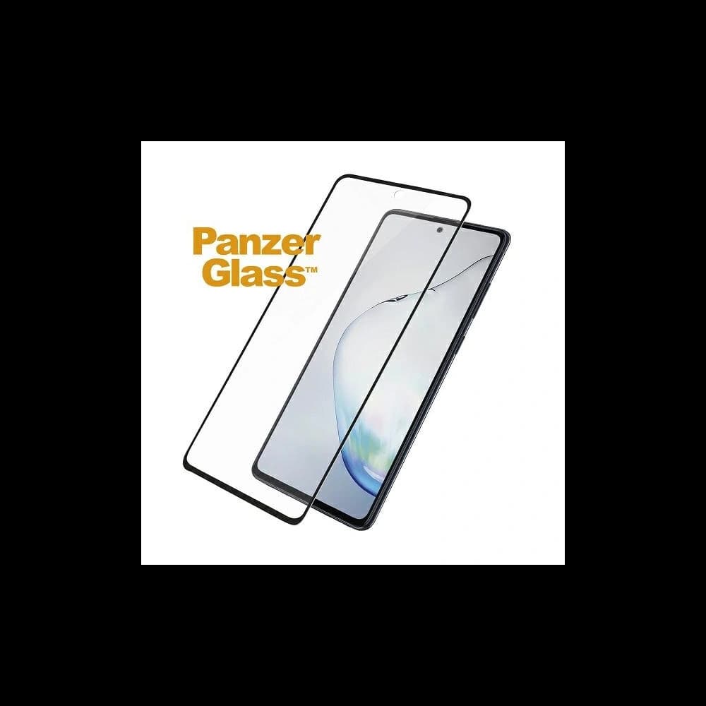PanzerGlass Samsung Gehärtetes Glas E2E Super+ Galaxy Note 10 Lite Case Friendly schwarz/schwarz - 2