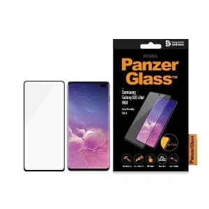 PanzerGlass Samsung Gehärtetes Glas E2E Super+ Galaxy S10 Lite/M51 Case Friendly schwarz/schwarz