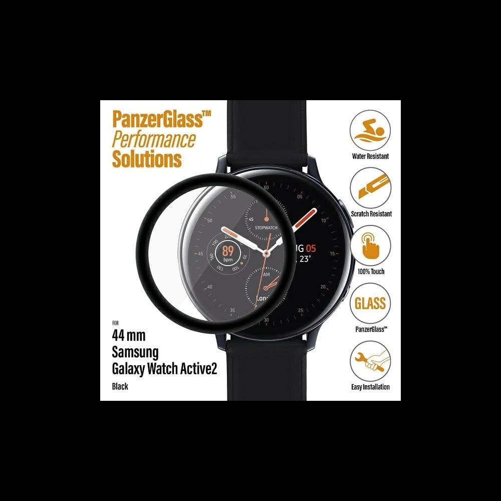 PanzerGlass Samsung Galaxy Watch Active 2 44mm black - 1