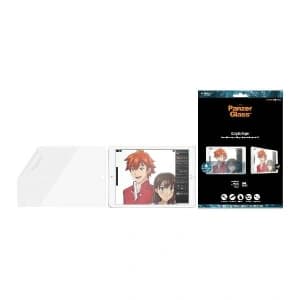 PanzerGlass Apple Schutzfolie GraphicPaper iPad 10.2 2019/2020/2021 (7., 8. und 9. Generation) Blendfrei, Case Friendly, Antibakteriell
