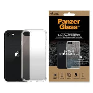 PanzerGlass Apple Tasche HardCase iPhone SE 2022/SE 2020/8/7 Antibakteriell Militärische Qualität Mandarine transparent 0377
