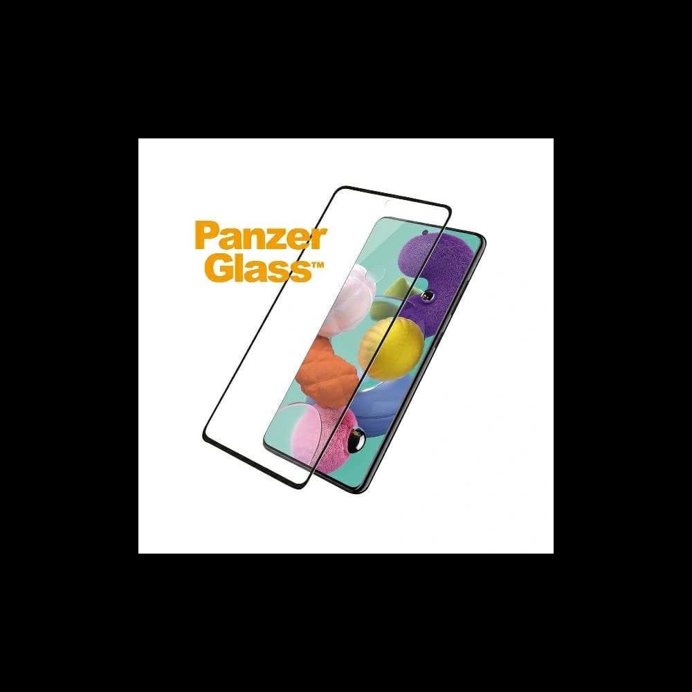 Szkło hartowane PanzerGlass Pro E2E Regular Samsung Galaxy A51 Case Friendly czarny/black - 2