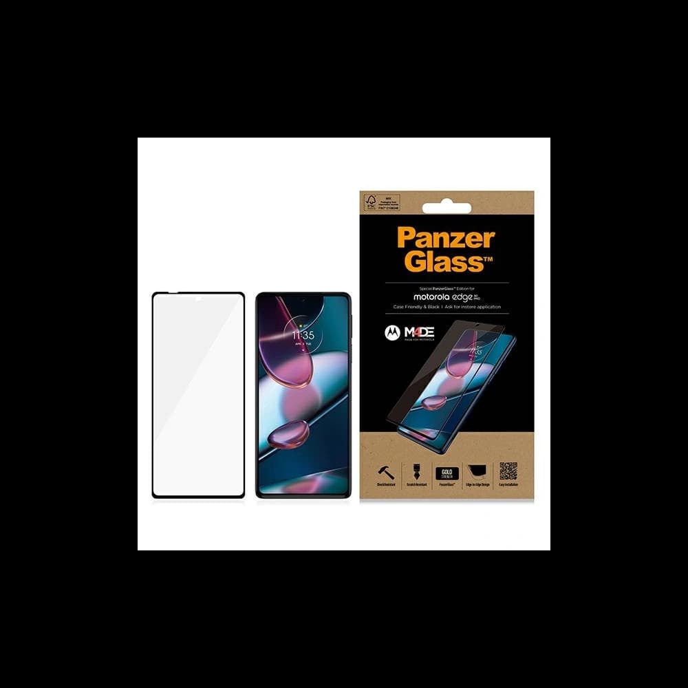 PanzerGlass Special Edition Motorola Edge 30 Pro black 6559 - 1