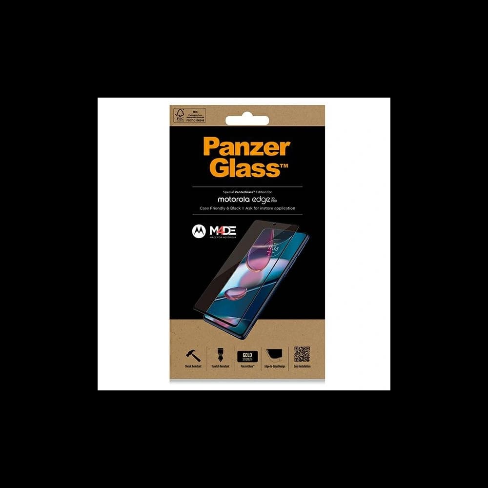PanzerGlass Special Edition Motorola Edge 30 Pro black 6559 - 7
