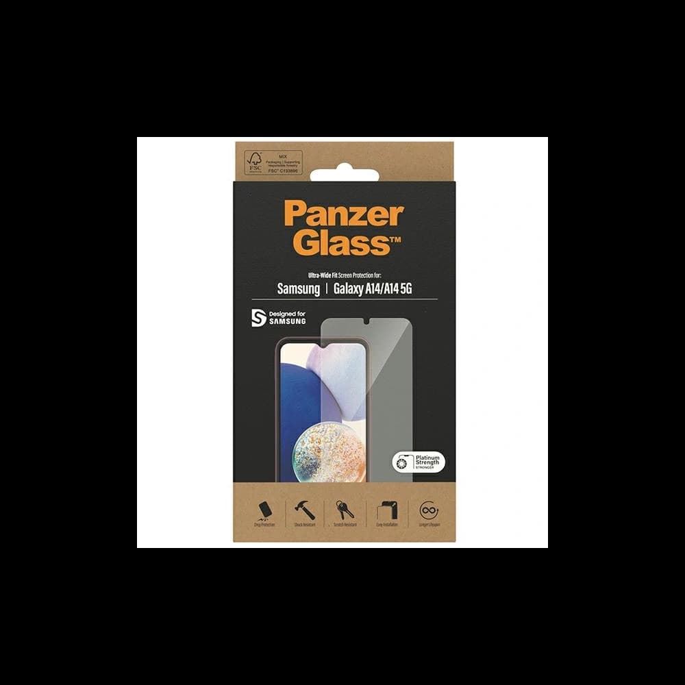PanzerGlass Ultra-Wide Fit Samsung Galaxy A14 Screen Protection 7321 - 3