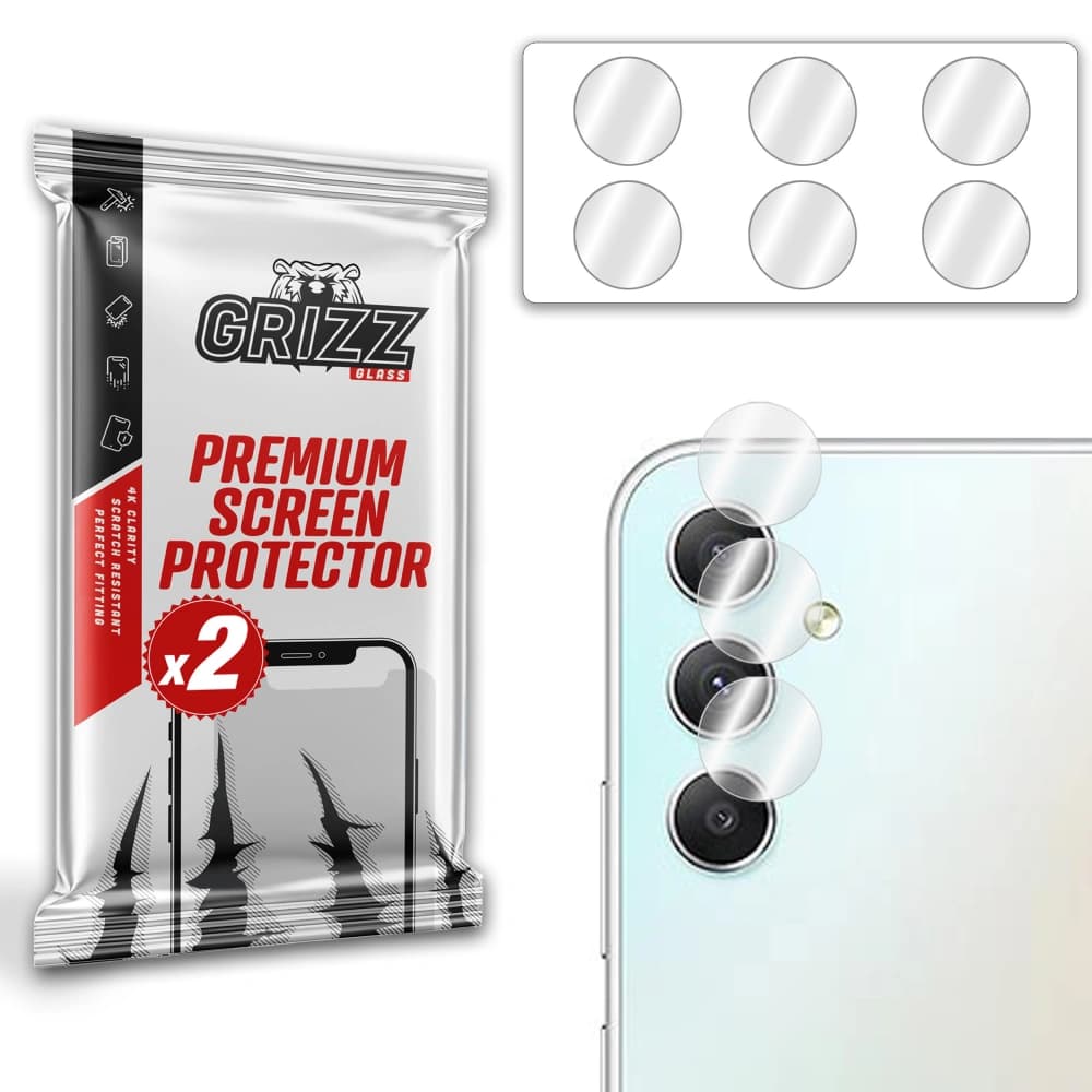 GrizzGlass Samsung HybridGlass Kameraglas für Galaxy A34 - 1