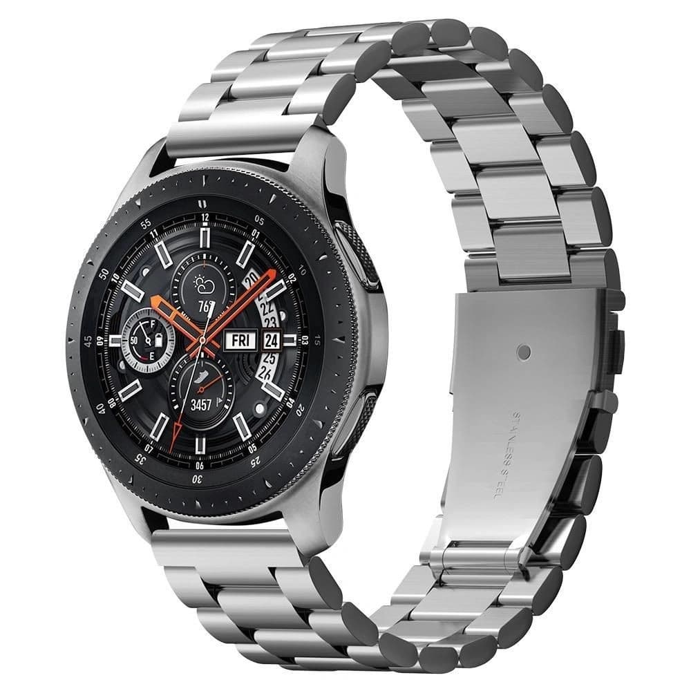 Spigen Modern Fit Band Samsung Galaxy Watch 46mm Silber - 1