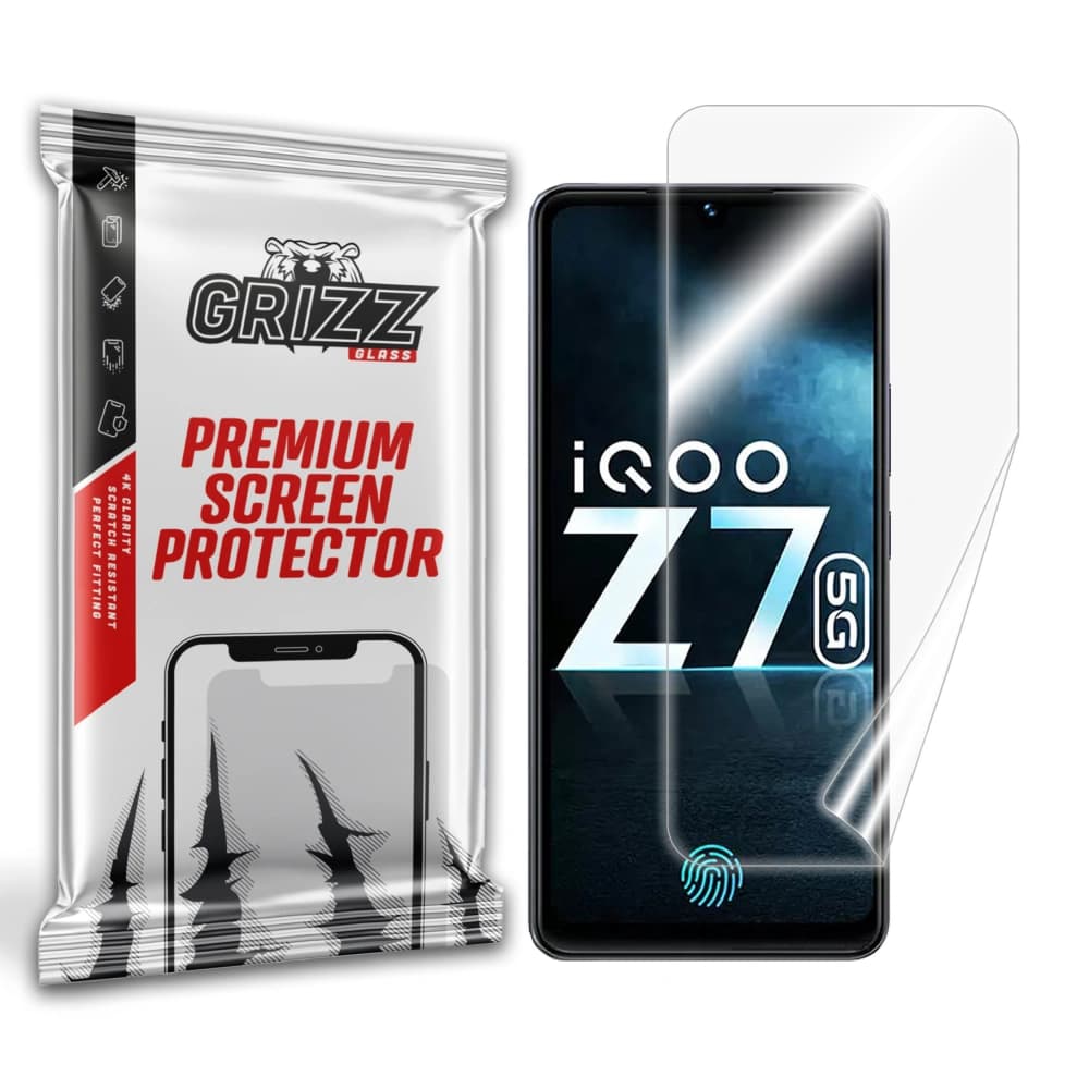 GrizzGlass Keramische Folie CeramicFilm für Vivo IQOO Z7 - 1