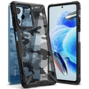 Ringke Fusion-X Design Xiaomi Redmi Note 12 Pro 5G/POCO X5 Pro 5G Camo (Moro) Black