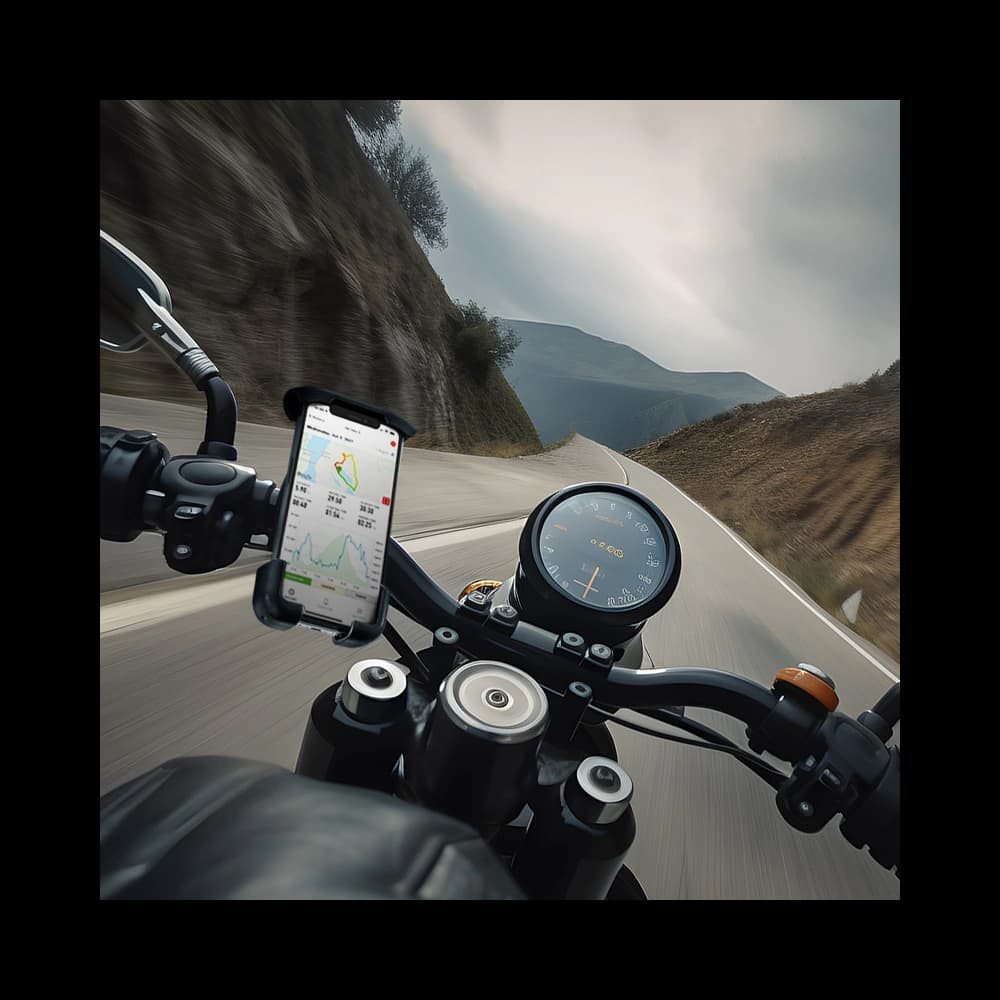 Crong Bikeclip Enduro Bike and Motorcycle Phone Mount (black) - 8