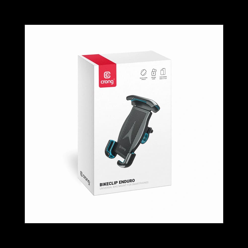 Crong Bikeclip Enduro Bike and Motorcycle Phone Mount (black) - 9