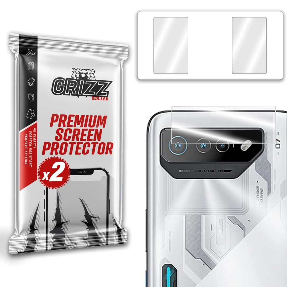 GrizzGlass HybridGlass Kameraglas für Asus ROG Phone 7 - 1