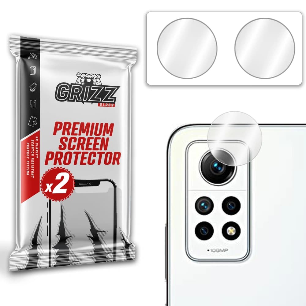 GrizzGlass Xiaomi HybridGlass Kameraglas für Redmi Note 12 Pro 4G - 1