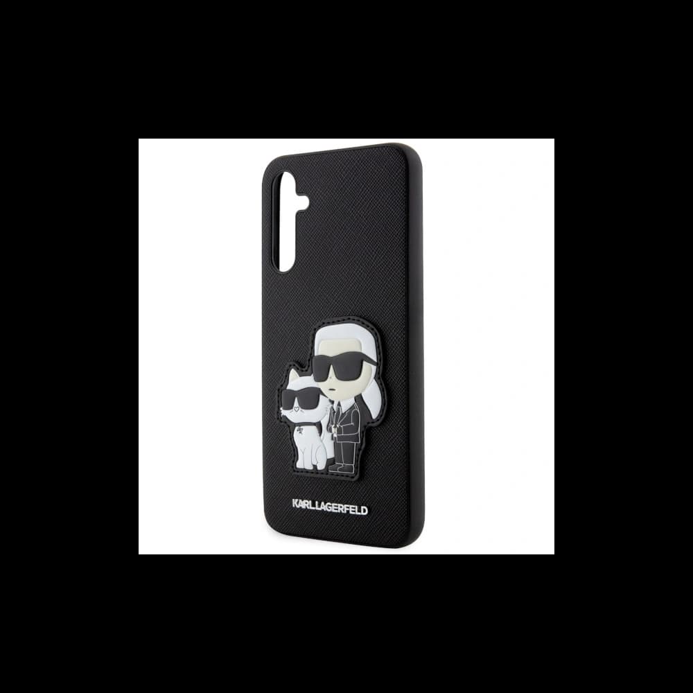 Karl Lagerfeld KLHCA54SANKCPK Samsung Galaxy A54 5G hardcase black Saffiano Karl & Choupette - 6