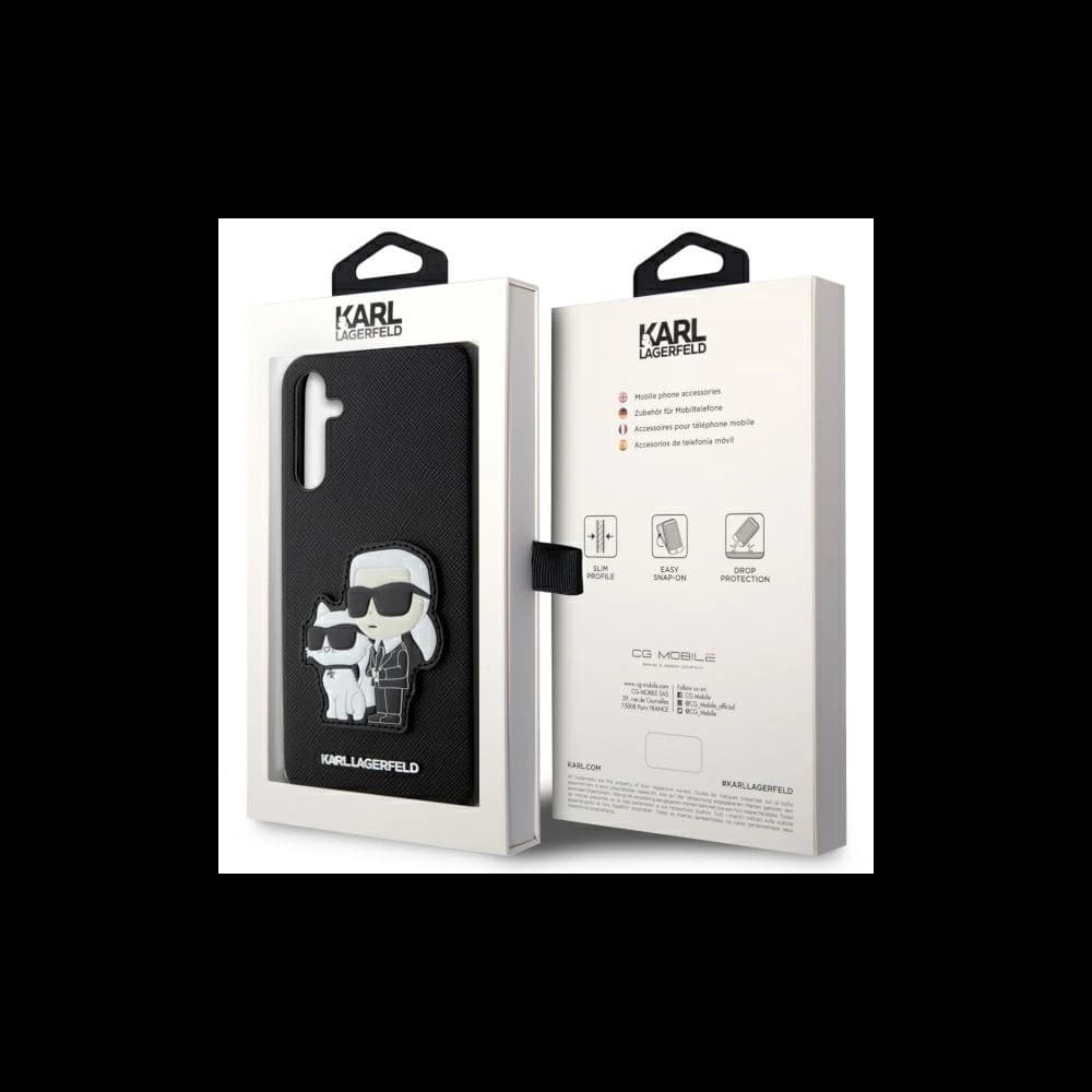 Karl Lagerfeld KLHCA54SANKCPK Samsung Galaxy A54 5G hardcase black Saffiano Karl & Choupette - 8