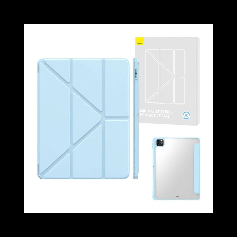 Baseus Apple Tasche Minimalist iPad Pro 11 2018/2020/2021/2022 (1., 2., 3. und 4. Generation) (blau) - 1