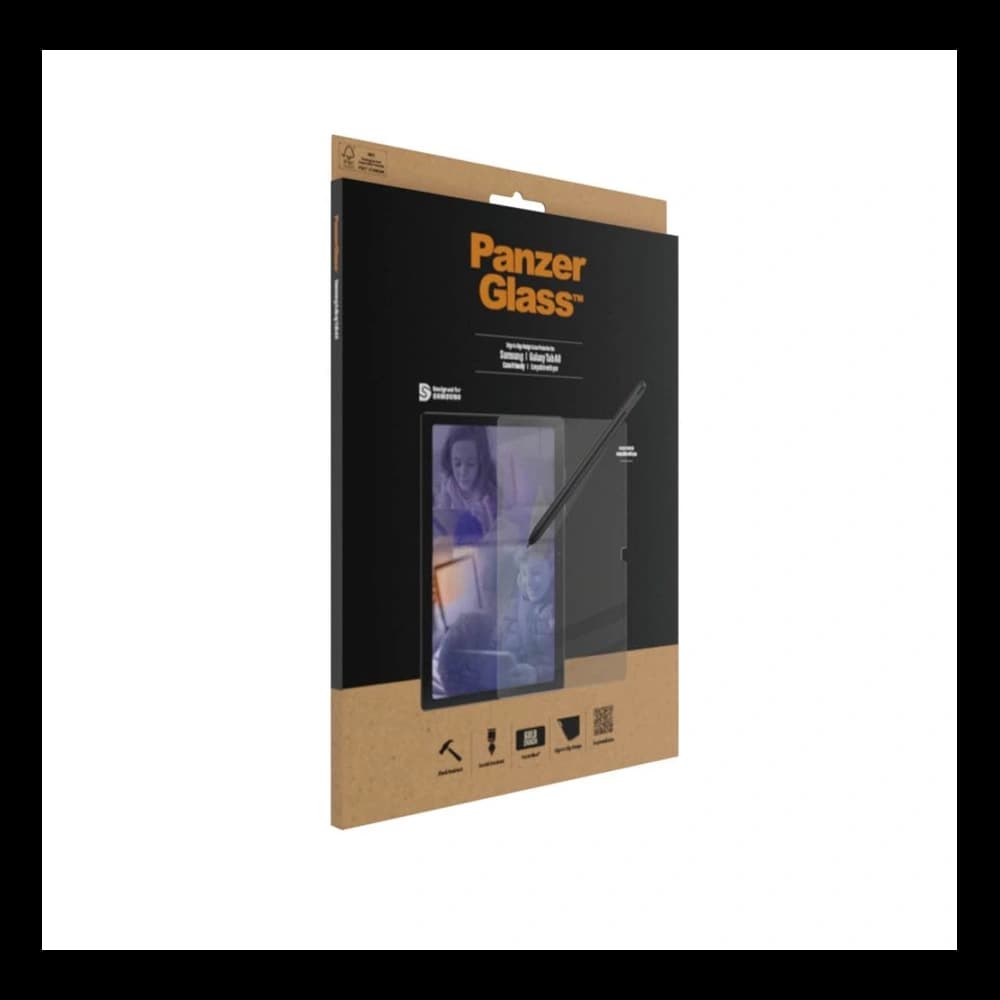 PanzerGlass Samsung Gehärtetes Glas E2E Regular Galaxy Tab A8 Case Friendly - 3