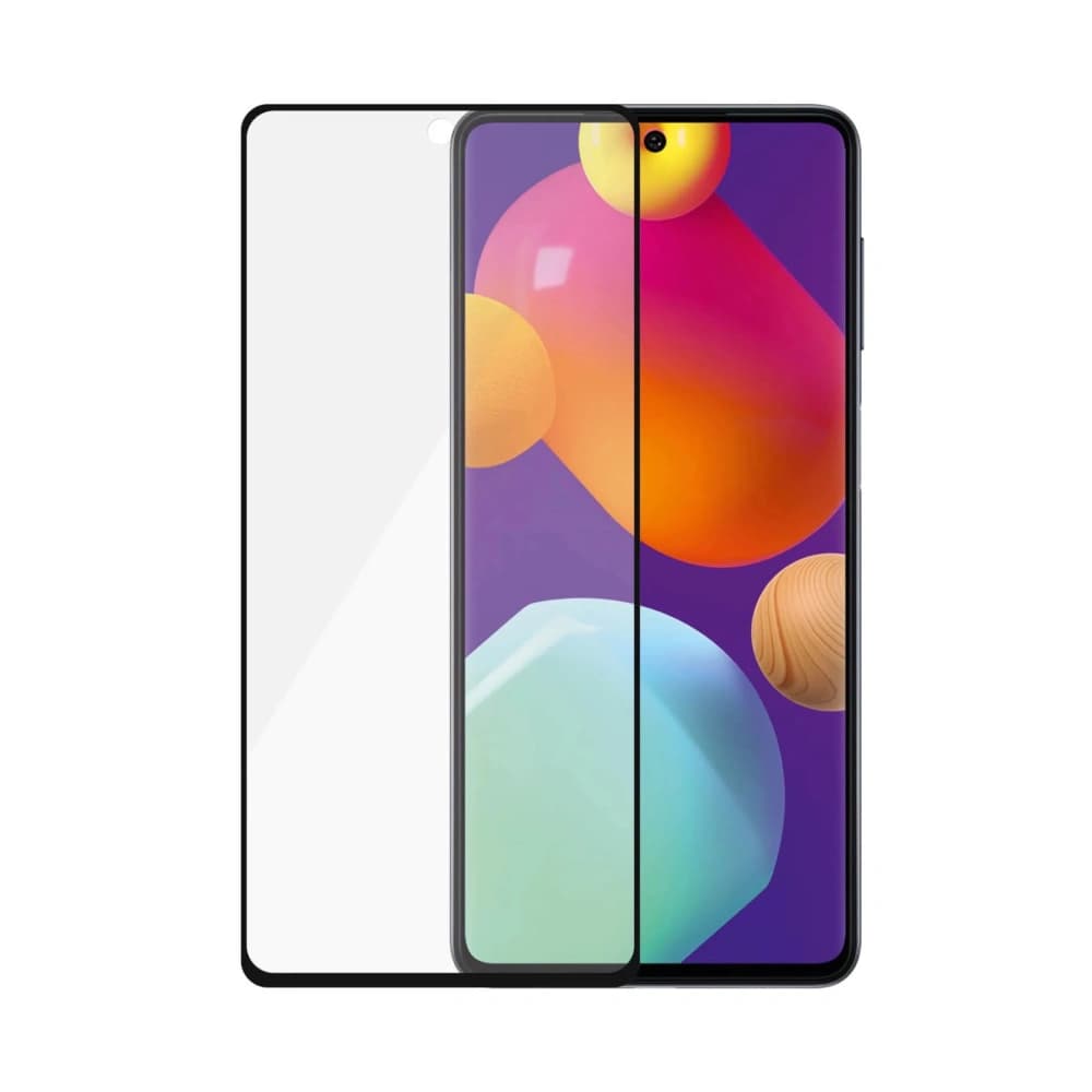 PanzerGlass Samsung Gehärtetes Glas E2E Regular Galaxy M53 Case Friendly schwarz/schwarz - 3