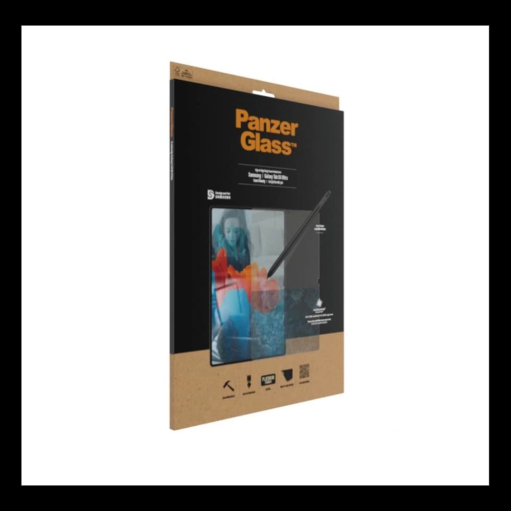 PanzerGlass Samsung Gehärtetes Glas E2E Super+ Galaxy Tab S8 Ultra Case Friendly - 4