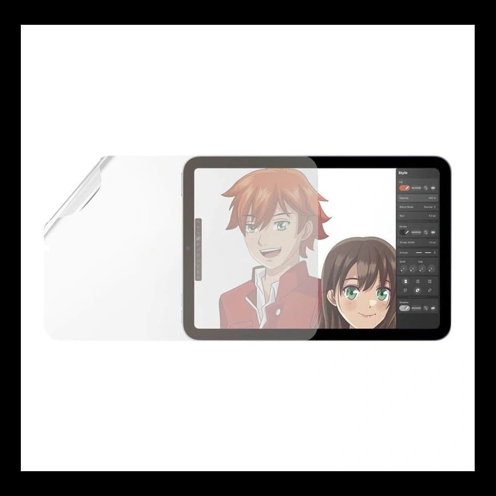 PanzerGlass Apple Schutzfolie GraphicPaper iPad mini 2021 (6. Generation) / iPad mini 8.3" 2024 7gen / iPad mini 8.3" 2024 7gen Case Friendly Antibakteriell - 4