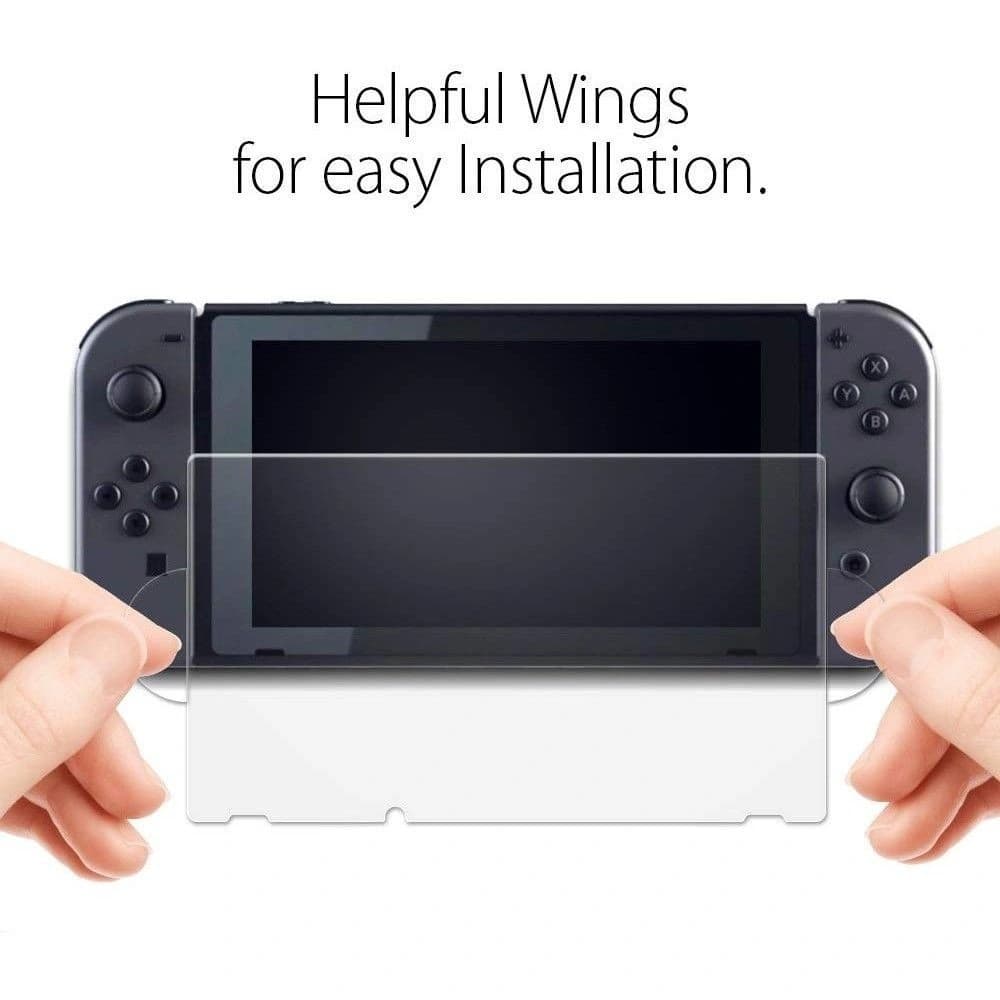 Gehärtetes Glas Spigen GLAS.tR Slim Nintendo Switch [2 PACK] - 6