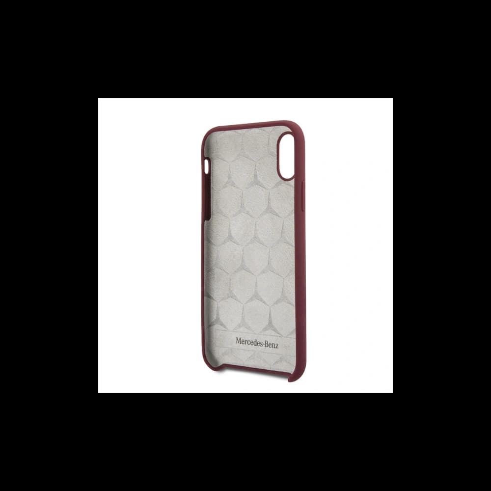 Mercedes Apple Tasche AMG MEHCPXSILRE iPhone XS/X Hartschalenetui rot/rot - 6