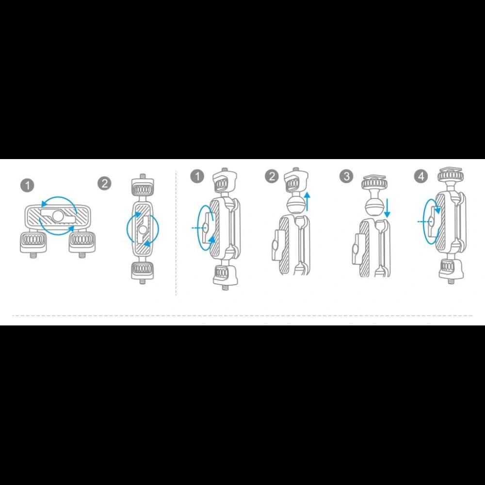 PGYTECH Magic Arm Zubehörhalterung (P-CG-009) für Kameras / Gimbals - 2