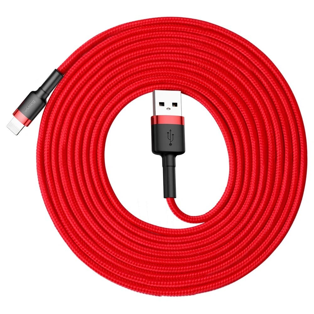 Baseus Cafule USB-A/Lightning Cable QC 3.0 2A 3M red - 1
