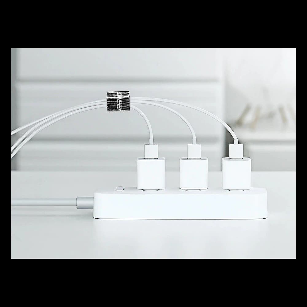 UGREEN LP124 Kabelorganisation (Klettverschluss), 5m (schwarz) - 2