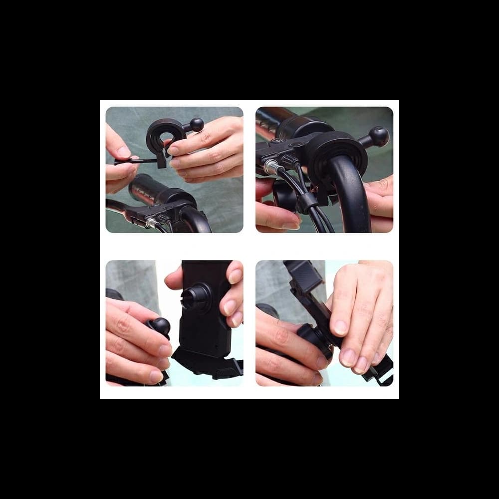 AWEI X47 Fahrradträger für Rahmen schwarz/schwarz - 8