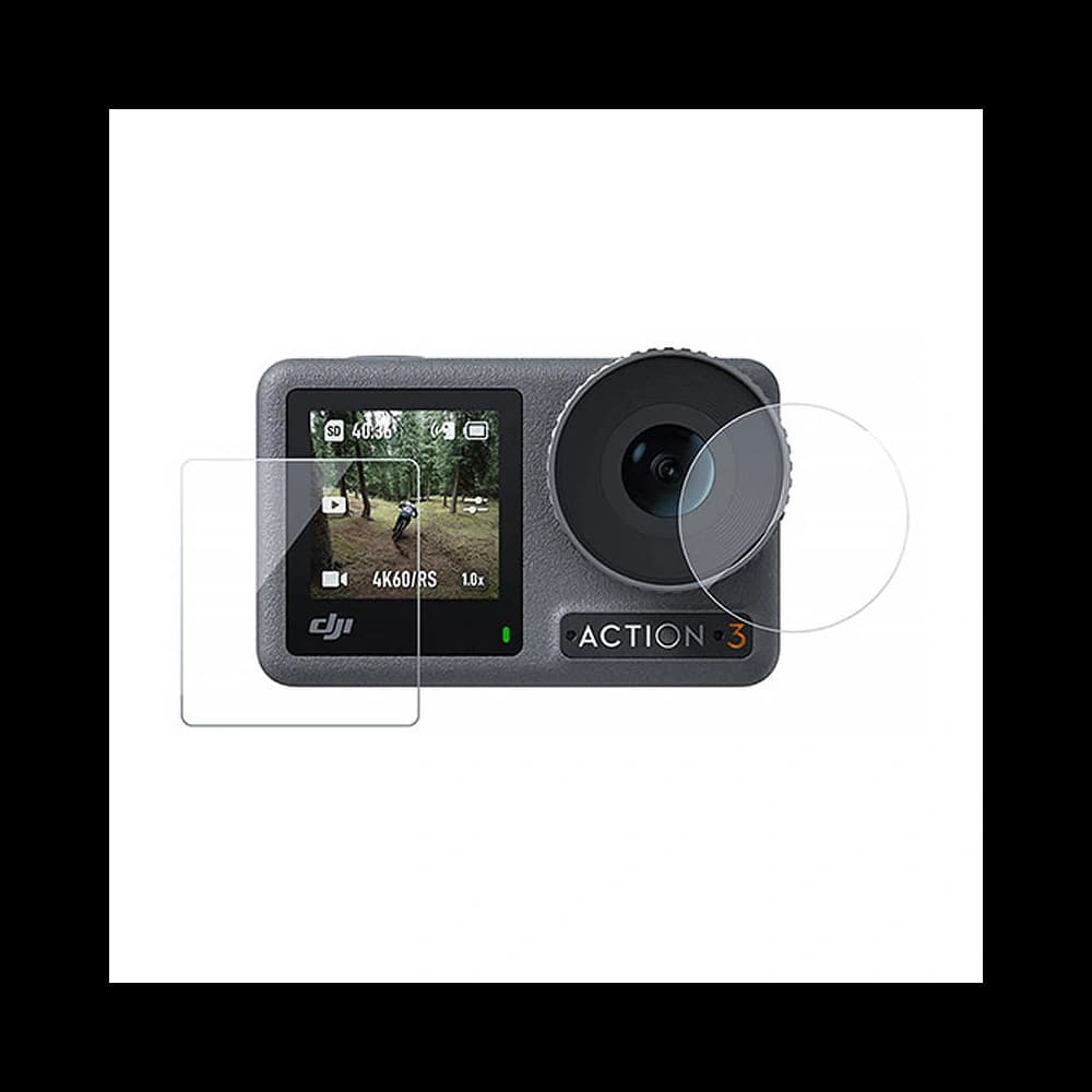 TELESIN HD Protective Film Set DJI Action 3 Camera - 3