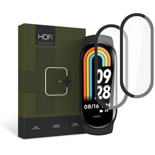 Hofi Hybrid Pro+ Xiaomi Smart Band 8 / 8 NFC / 9 Black [2 PACK]