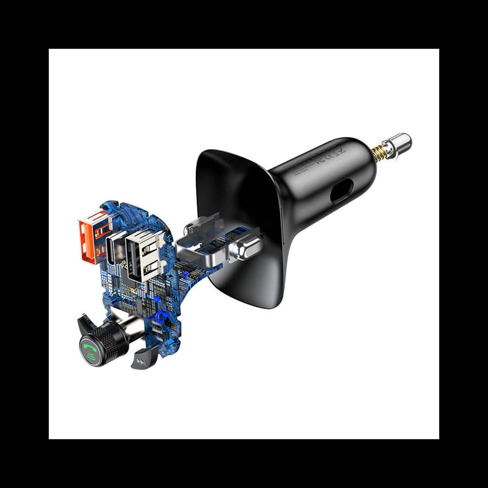 Baseus Car Transmitter Bluetooth MP3 S-13 (black) - 4