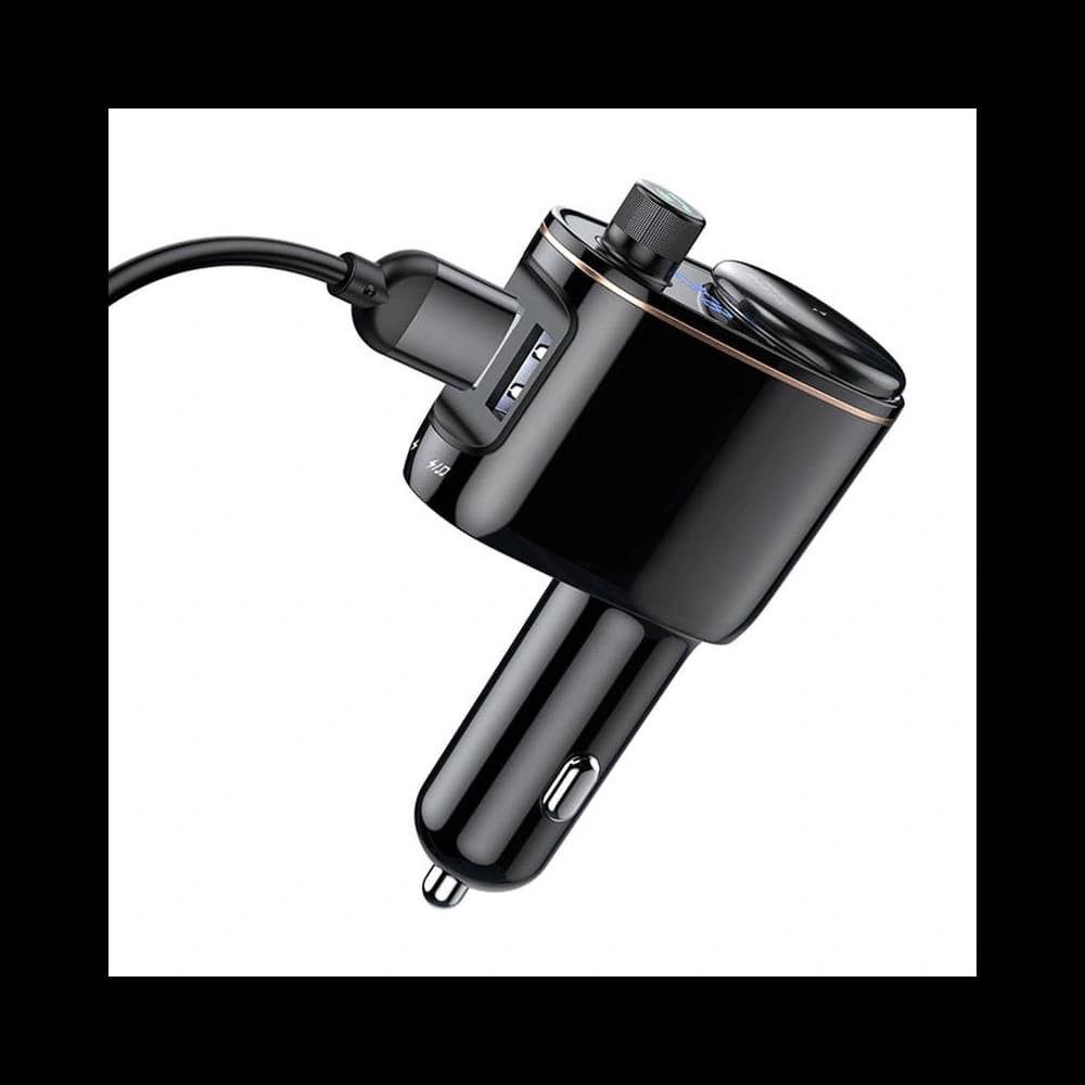 Baseus Car Transmitter Bluetooth MP3 S-06 (black) - 5