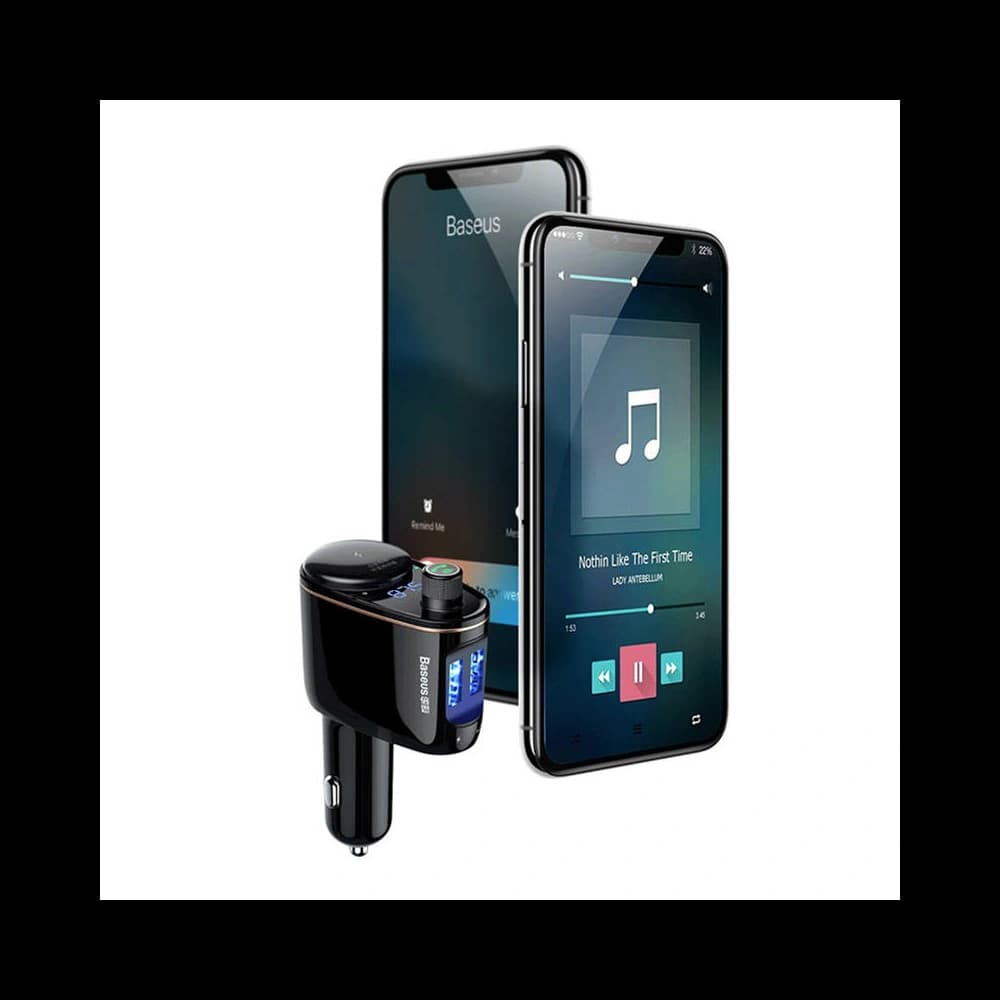 Baseus Car Transmitter Bluetooth MP3 S-06 (black) - 6