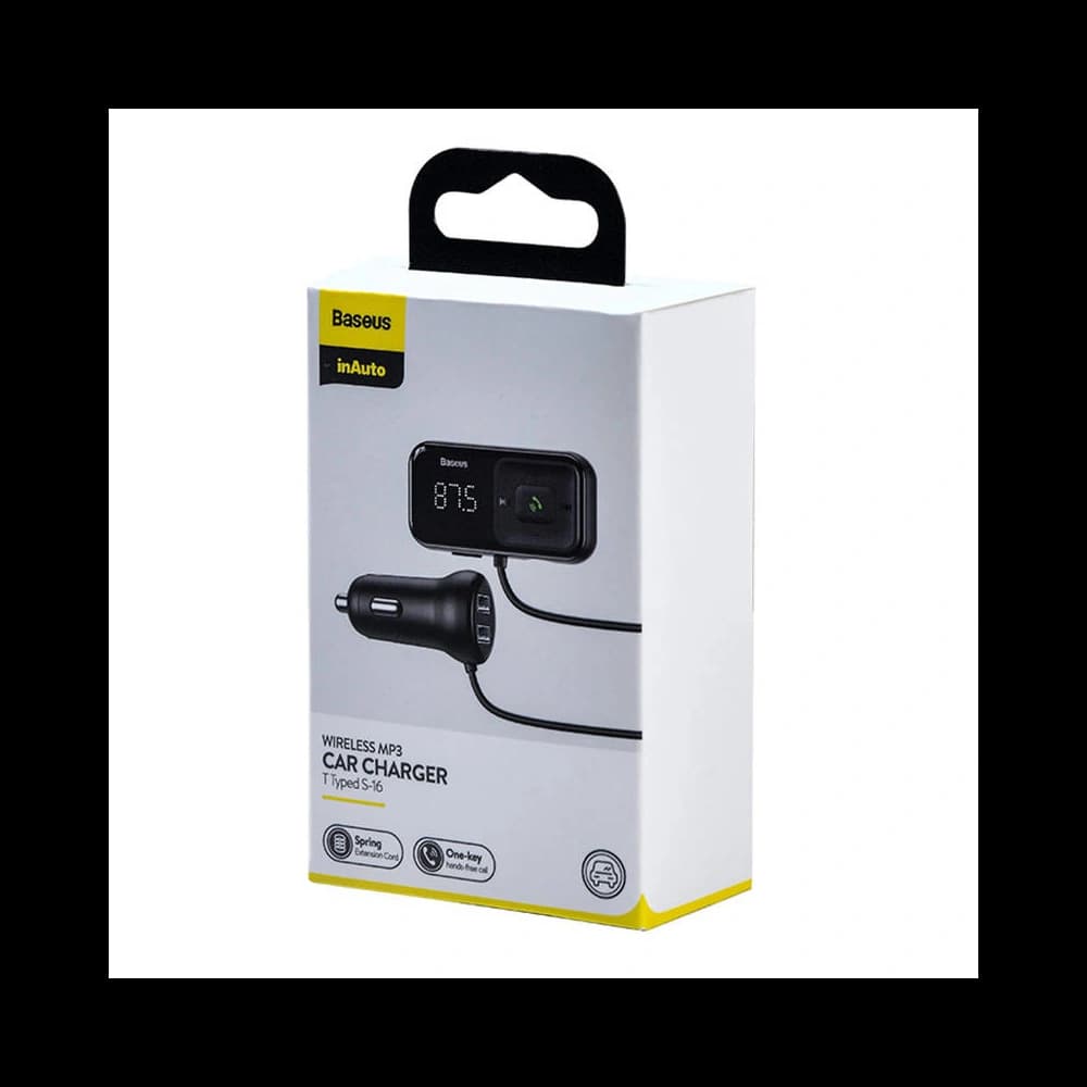 Baseus Car Transmitter Bluetooth MP3 S-16 (black) - 7