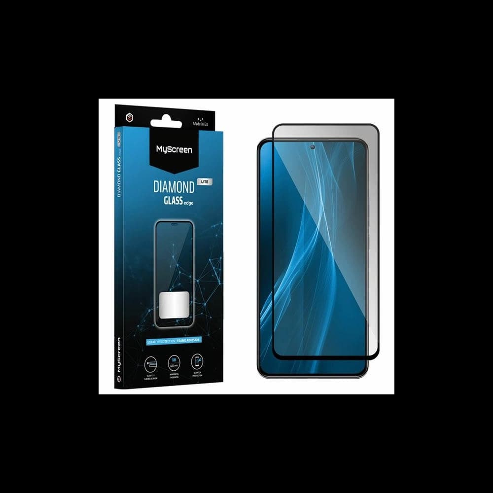 MyScreen Diamond Glass Edge Lite Full Glue Vivo X80 Lite black - 1