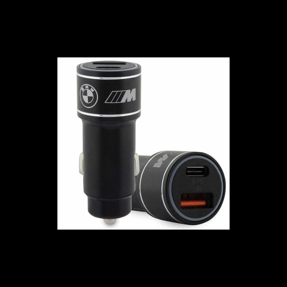 BMW ładowarka BMCCMUSBCK PD-QC 3.0 20W Fast Charge czarny/black M Edition - 1