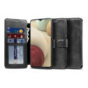 Tech-Protect Samsung Tasche Wallet Galaxy A12/M12 Schwarz