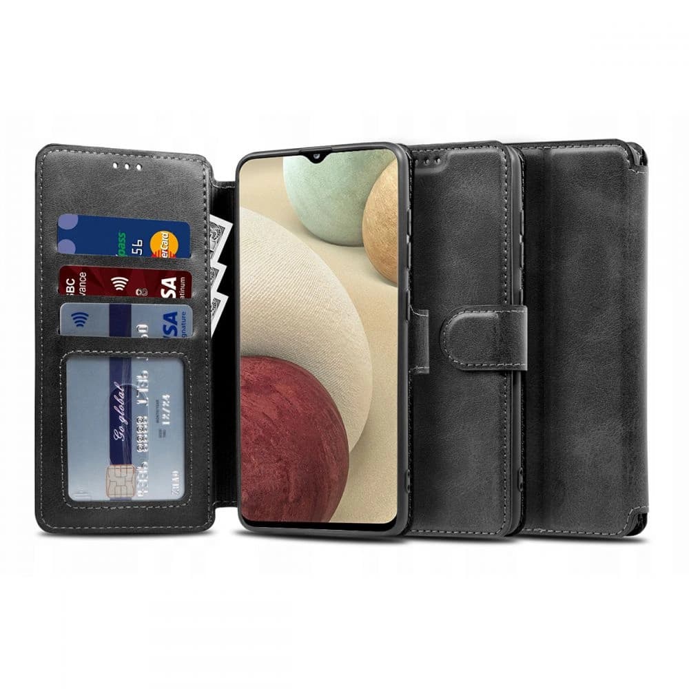 Tech-Protect Wallet Samsung Galaxy A12/M12 Black - 1