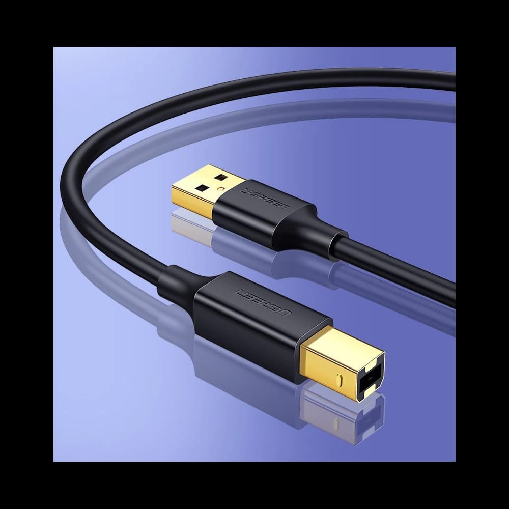 UGREEN US135 USB-B/USB-C for printer cable 480 Mbps 1,5m black - 2